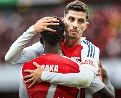 Arsenal Up and Running After Season Opening Win Vs Wolves Arsenal Up and Running After Season Opening Win Vs Wolves. Kai Havertz and Bukayo Saka bagged a goal and assist each against Wolves. Picture/Courtesy