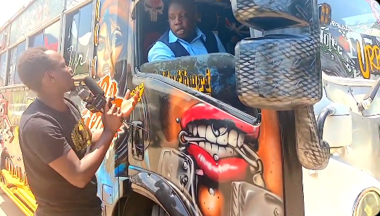Top Influencer Shekhe Cassypool Capon Becomes Matatu Driver in Town. A glimpse of Cassypool's new PSV matatu plying Nairobi CBD - Buruburu. Picture/Manuu Kenya