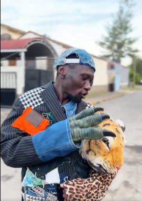 Stevo Simple Boy Heavily Criticized For Outlandish Dressing. Stevo Simple Boy engages his fans on social media. Picture/Courtesy