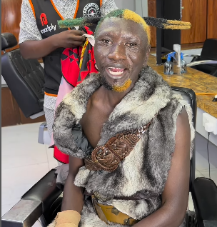 Stevo Simple Boy Heavily Criticized For Outlandish Dressing. Stevo shows off his new haircut. Picture/Instagram