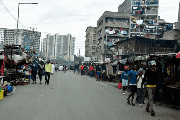 A street view of Mlango Kubwa Estate in Nairobi Kenya. Picture/Nation Media Group. Tracing the Origins of Mlango Kubwa Estate with Dr. Ashraf Sheikh