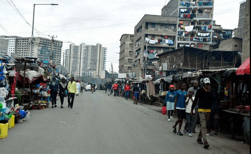 A street view of Mlango Kubwa Estate in Nairobi Kenya. Picture/Nation Media Group. Tracing the Origins of Mlango Kubwa Estate with Dr. Ashraf Sheikh